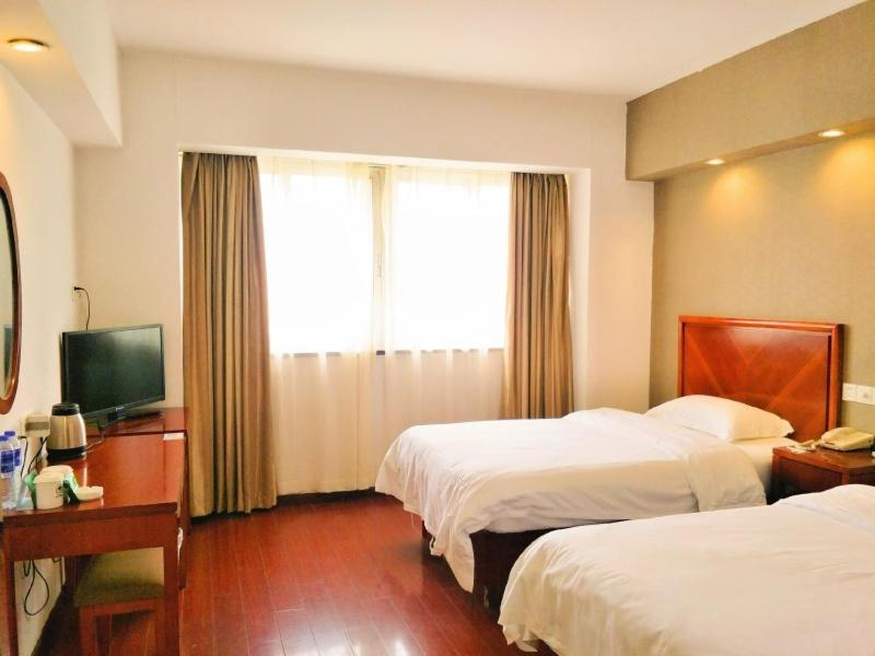 Greentree Inn Jiangsu Nanjing Gulou Business Hotel מראה חיצוני תמונה