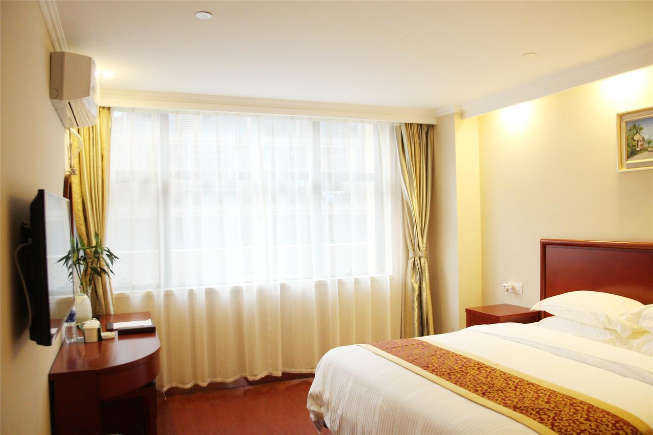 Greentree Inn Jiangsu Nanjing Gulou Business Hotel מראה חיצוני תמונה